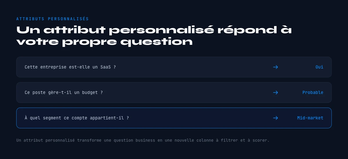 exemples d'attributs personnalises
