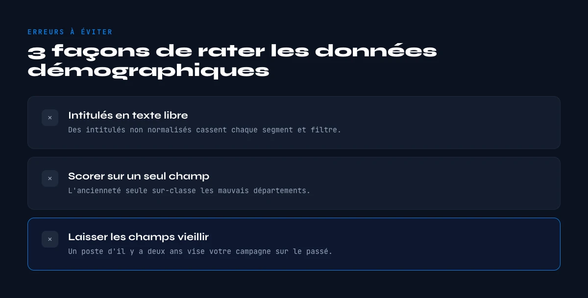 erreurs a eviter avec les donnees demographiques