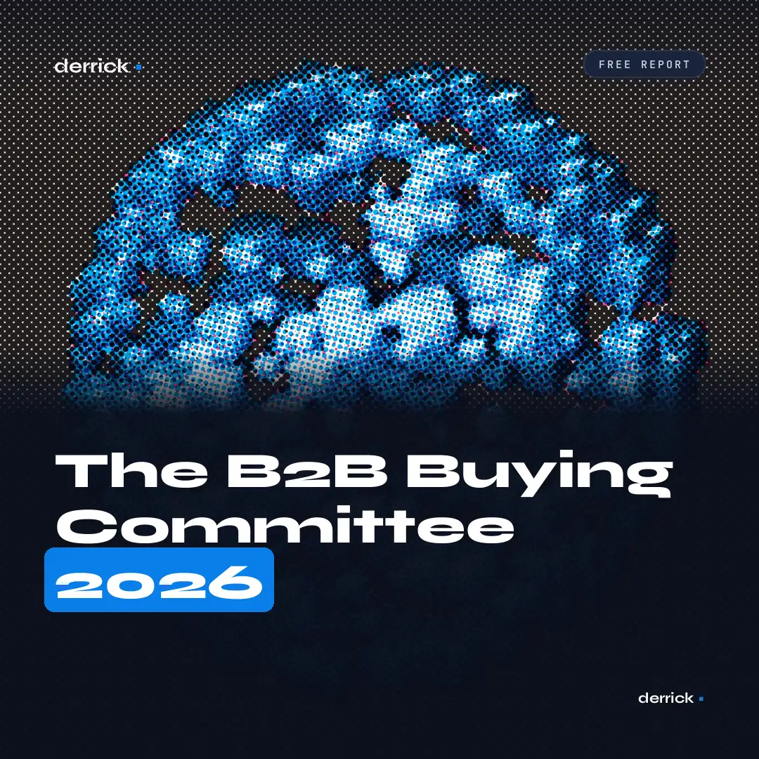 B2B Buying Committee 2026 report by Derrick
