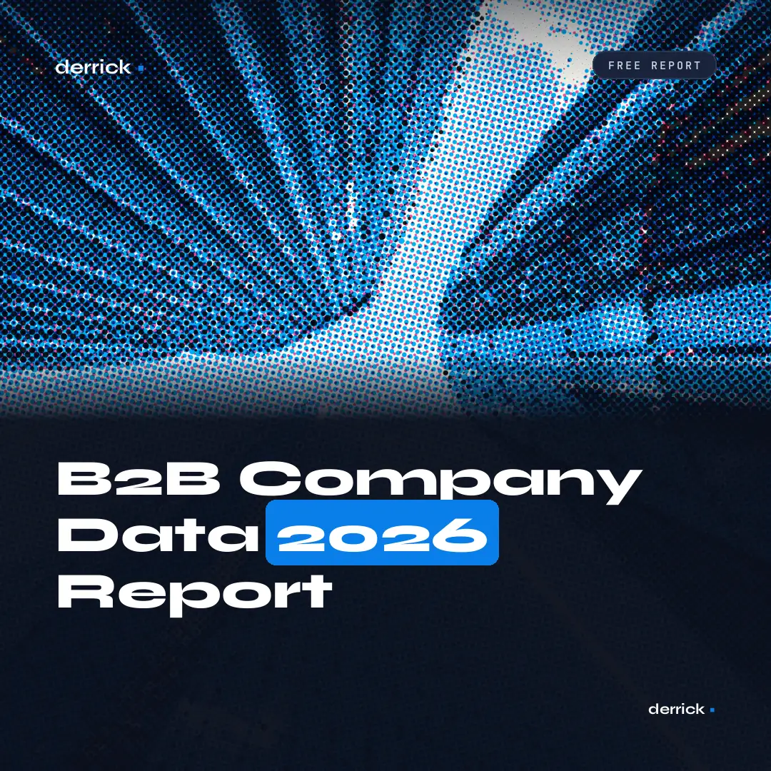 B2B Company Data 2026 report by Derrick
