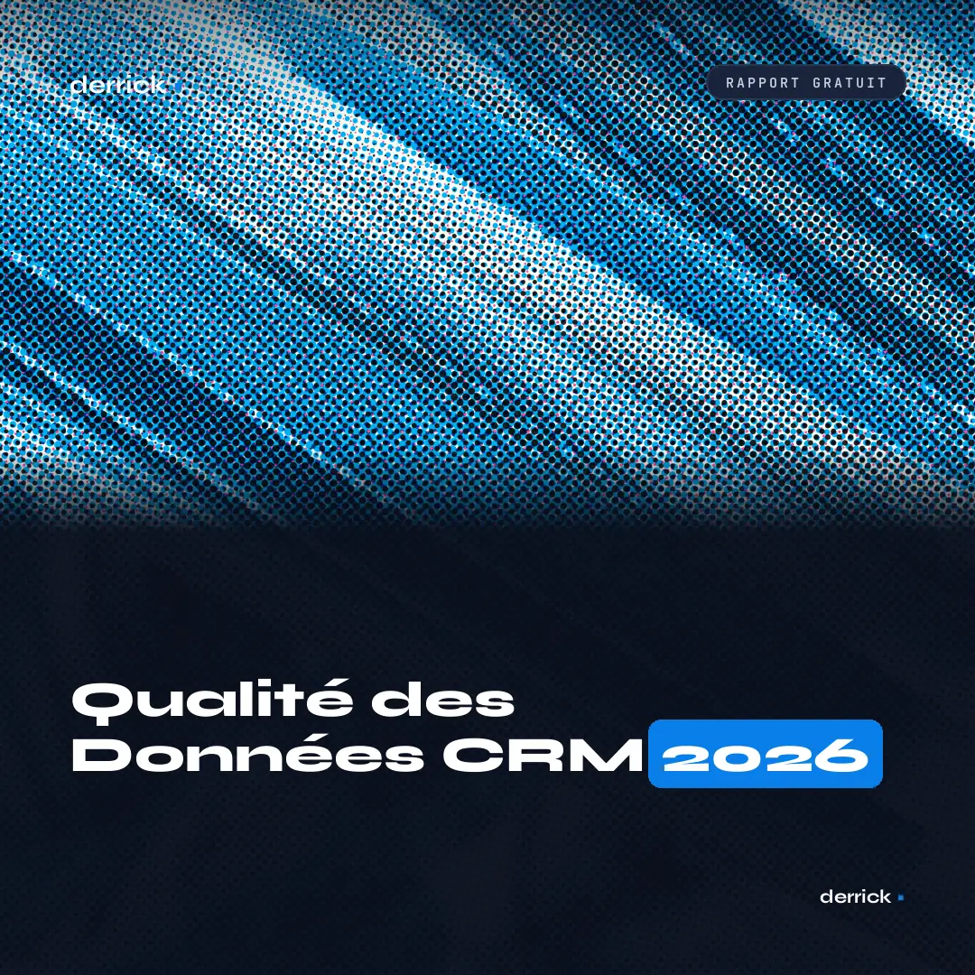 Rapport Qualité des Données CRM 2026 par Derrick