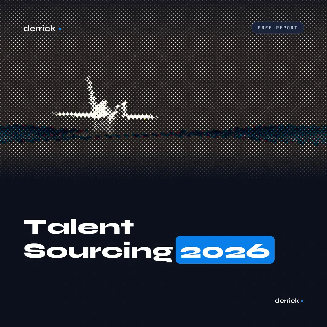 Talent Sourcing 2026 report by Derrick