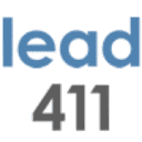 Lead411 logo - Clearbit vs Lead411 vs Derrick comparison