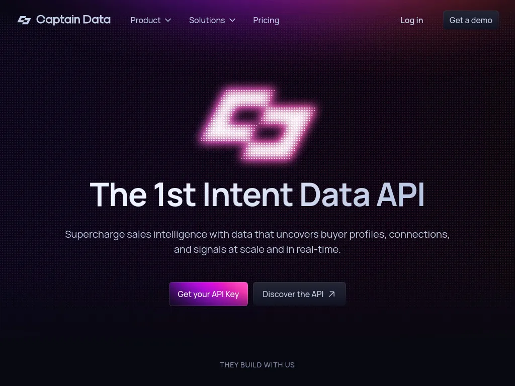 Captain Data dashboard screenshot - Captain Data review 2026