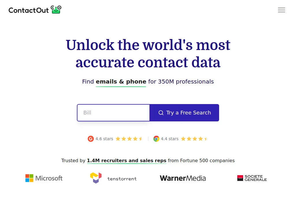 ContactOut dashboard screenshot - ContactOut review 2026