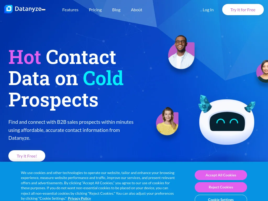 Datanyze dashboard screenshot - Datanyze review 2026