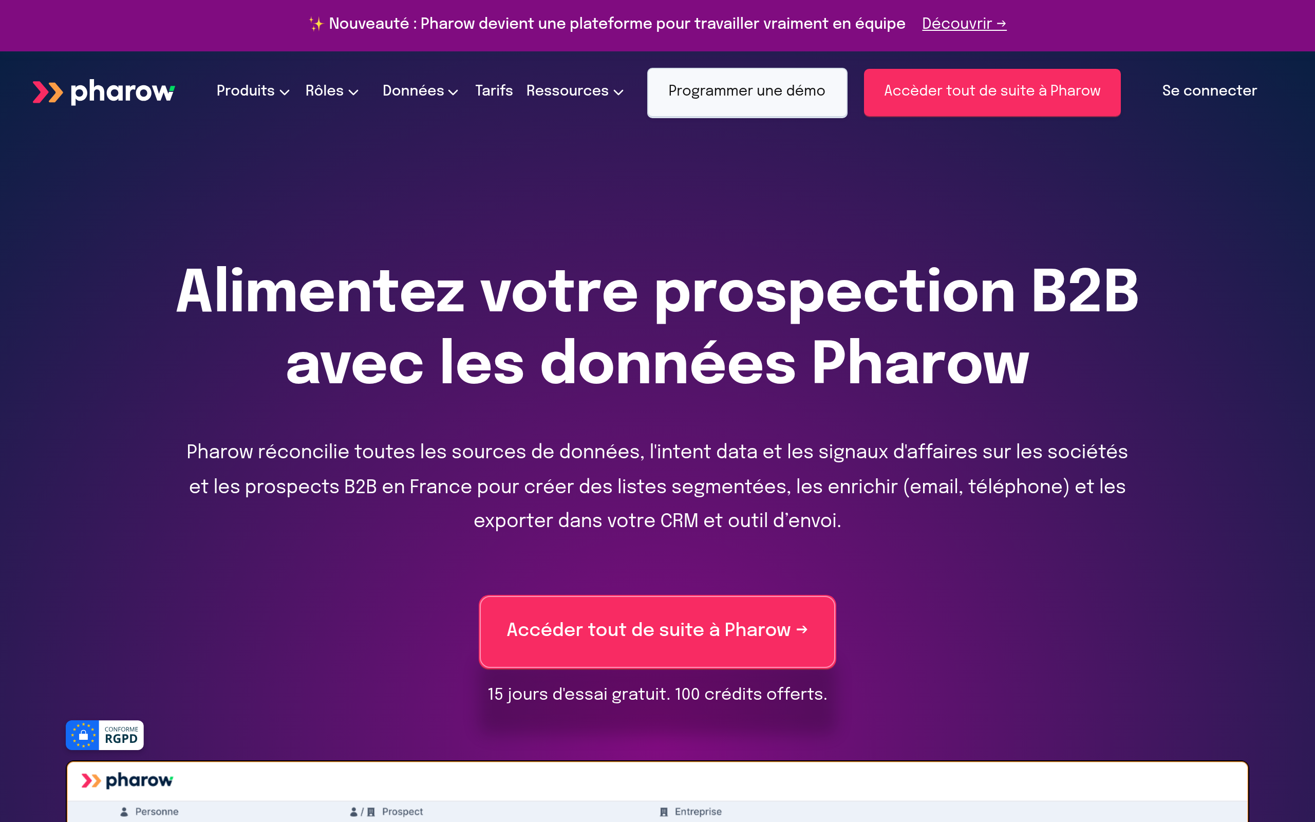 Pharow dashboard screenshot - Pharow review 2026