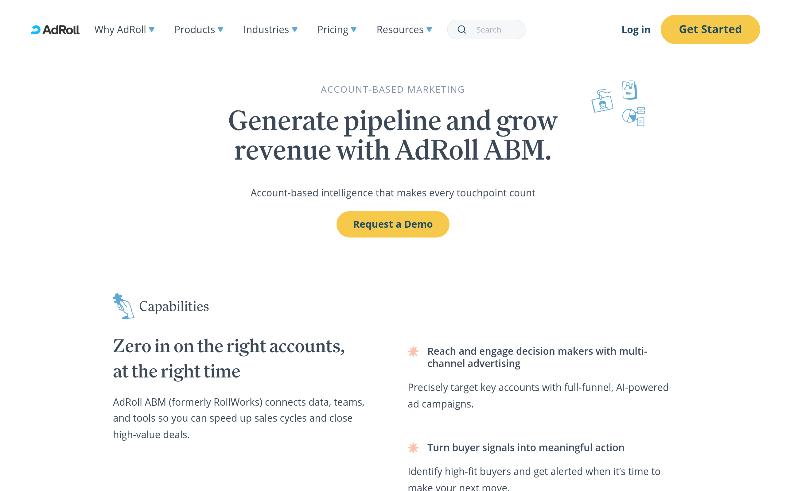 Rollworks dashboard screenshot - Rollworks review 2026