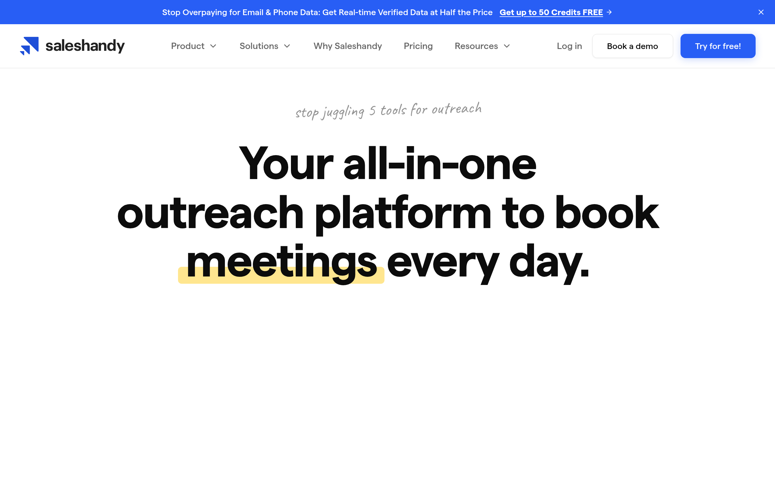 Saleshandy dashboard screenshot - Saleshandy review 2026