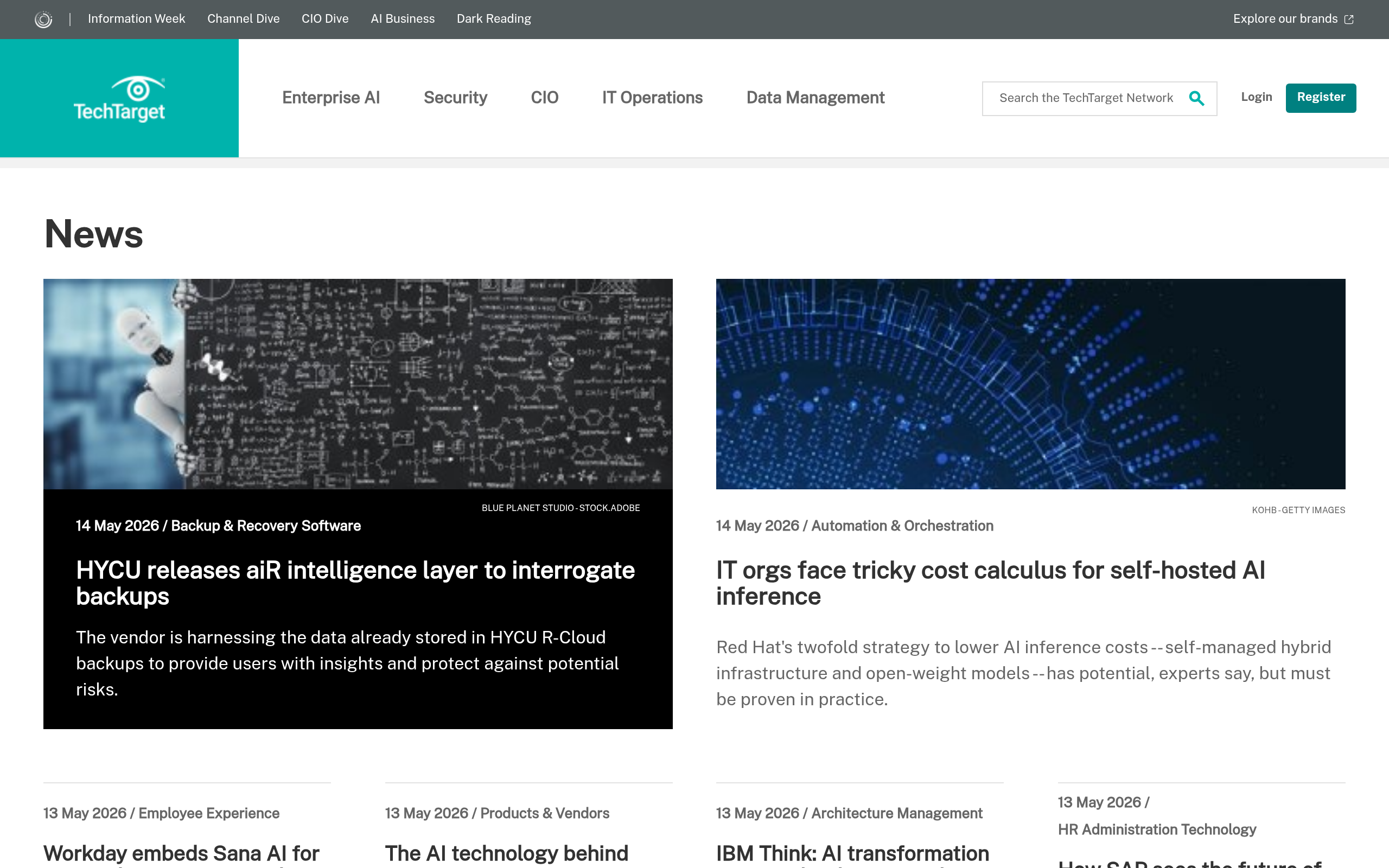 TechTarget Priority Engine dashboard screenshot - TechTarget Priority Engine review 2026