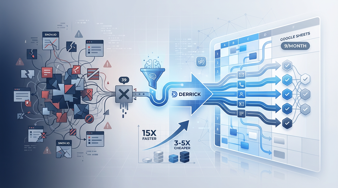 Top 10 Alternatives à Snov.io pour la Prospection B2B en 2026